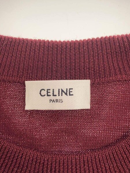 セリーヌ CELINE ニット セーター ピンク XS トップス 長袖