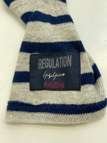 REGULATION Yohji Yamamoto ボーダーコットンニット 3