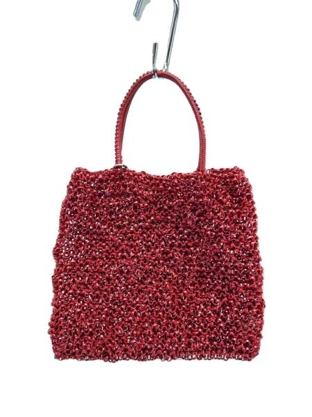 ANTEPRIMA(アンテプリマ) / ワイヤーバッグ/ハンドバッグ/PVC/RED/無地