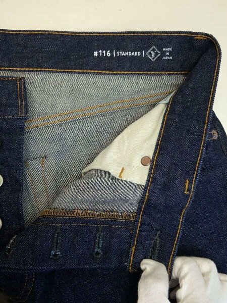 Ordinary Fits / ストレートパンツ/34/デニム/NVY/無地/116ow-325// Ordinary Fits(オーディナリーフィッツ) / ストレートパンツ/34/デニム