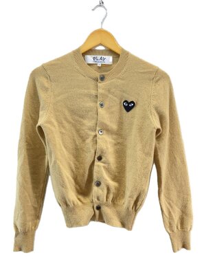 PLAY カーディガン Lサイズ クリーム色 コムデギャルソン PLAY COMME
