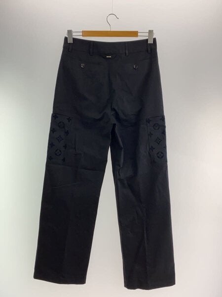 LOUIS VUITTON(ルイヴィトン) / ストレートパンツ/46/コットン/BLK