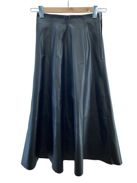BLENHEIM(ブレンヘイム) / フェイクレザー/ロングスカート/XS/--/BLK 
