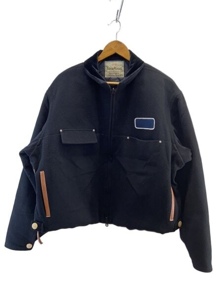 SUNSEA(サンシー) / rakuda detroit jacket/ジャケット/2/ウール/BLK 