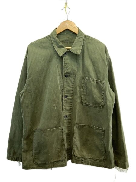 US.NAVY(ユーエスネイビー) / 40s/N-3 HBT/月桂樹/黒ラッカー