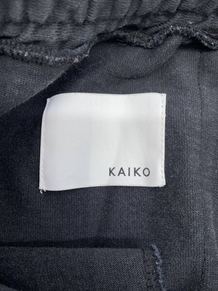 JIAN YE(ジェンイエ) / スウェットパンツ/1/コットン/BLK/無地/KAIKO