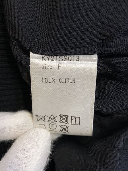 KEISUKEYOSHIDA(ケイスケヨシダ) / 21ss/RIBBON/リボンブルゾン/FREE 