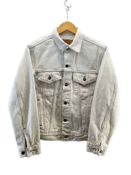80s levi's 70506-0257 先染めグレー デニム ジャケット 超豪華 80s リーバイス 70506 0257 先染め グレー 米国製 サイズ38