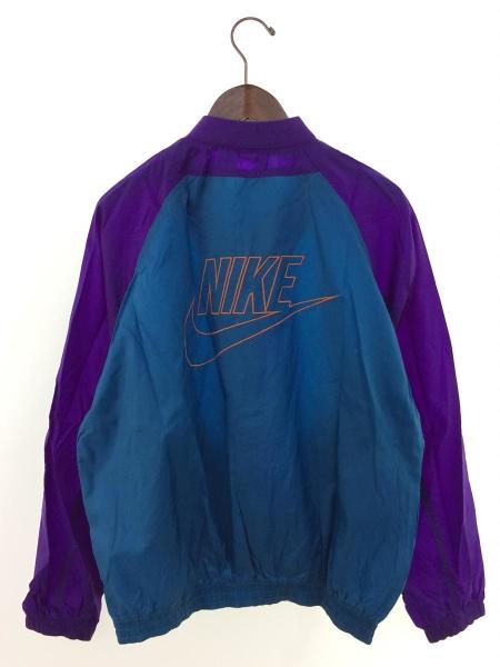 Nike ナイキ ナイロンジャケット ナイロン Blu オレンジロゴ刺繍 銀タグ スポーツ パープル カラフル セカンドストリート 衣類 家具 家電等の買取と販売ならセカンドストリート お問い合わせ番号