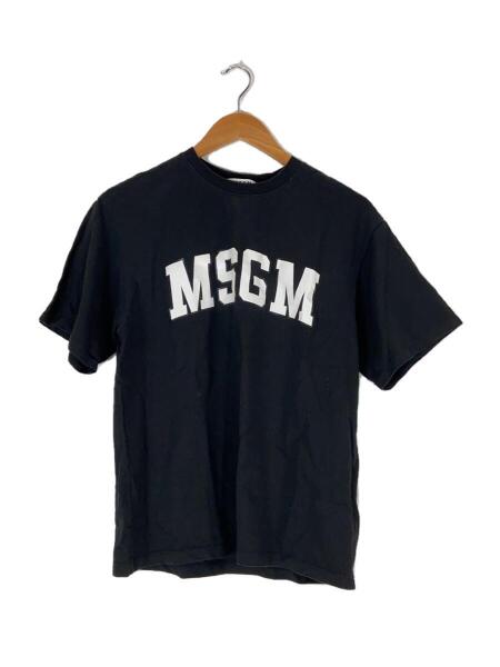 【正規品】MSGM エムエスジーエム ロゴ Tシャツ S MSGM(エムエスジーエム) / Tシャツ/S/コットン/BLK | 古着の販売・通販