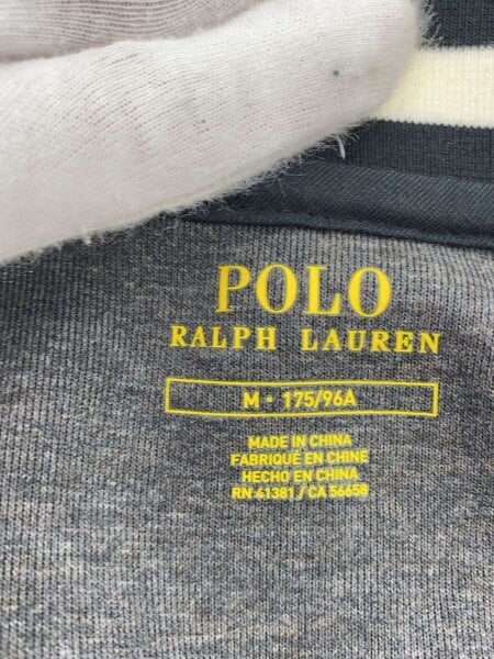 POLO RALPH LAUREN(ポロラルフローレン) / スタジャン/M/コットン/BLK