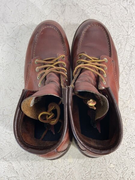 RED WING(レッドウィング) / ブーツ/27cm/BRW/レザー/9106/ソール減り 