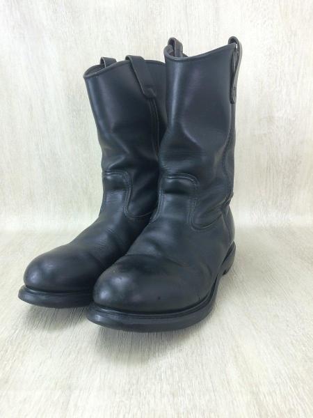 RED WING(レッドウィング) / PT91/エンジニアブーツ/US9/BLK/レザー 