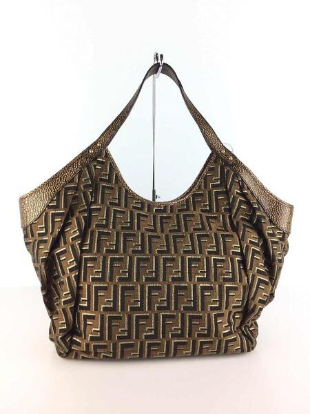 FENDI(フェンディ) / トートバッグ/ズッカ/総柄/キャンバス/BRW