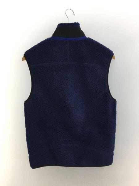 patagonia(パタゴニア) / フリースベスト/S/ポリエステル/NVY/レトロX