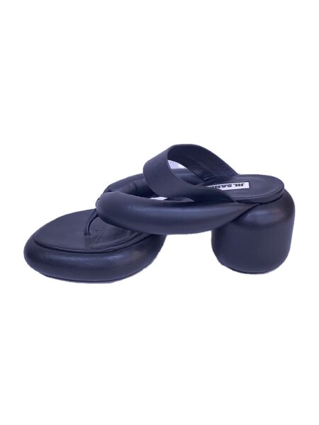 JIL SANDER(ジルサンダー) / プラットフォームサンダル/38/BLK/レザー 