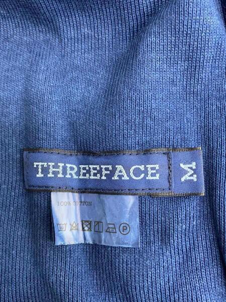 THREE FACE(スリーフェイス) / with nemoto/snap hoody/M/コットン/BLK 