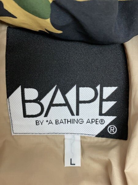 A BATHING APE(アベイシングエイプ) / 初期タグ/ダウンジャケット/L