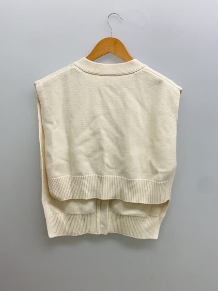 エンフォルド メリノウールスリットベスト ENFOLD【メリノウール