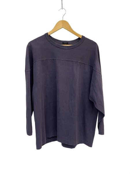 COMOLI(コモリ) / 21AW/フットボールTシャツ/3/コットン/ネイビー 