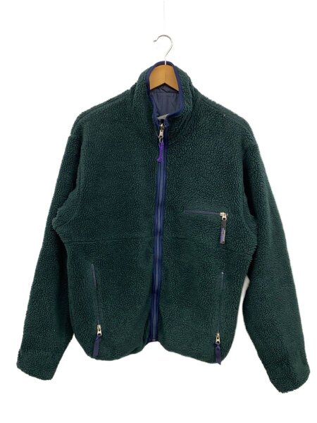 patagonia(パタゴニア) / 90s/グリセードカーディガン/緑×ネイビー 
