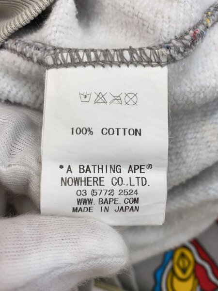A BATHING APE(アベイシングエイプ) / パーカー/M/コットン/GRY/baby 
