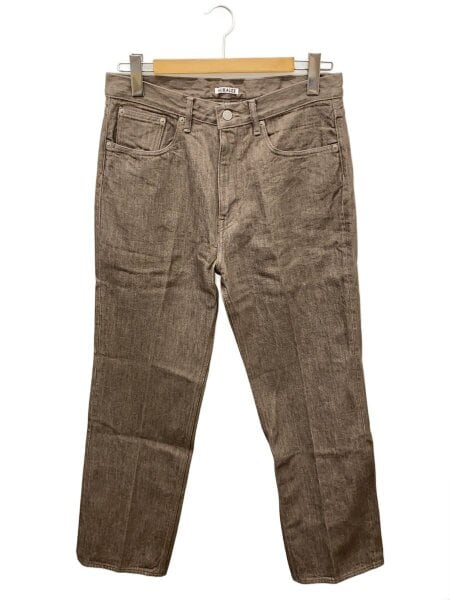 AURALEE(オーラリー) / HARD TWIST DENIM PANTS/ボトム/32/デニム/BRW 