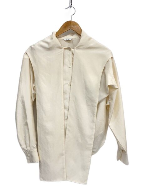 CLANE(クラネ) / BOW TIE HOODIE SHIRT/長袖ブラウス/2/ポリエステル 