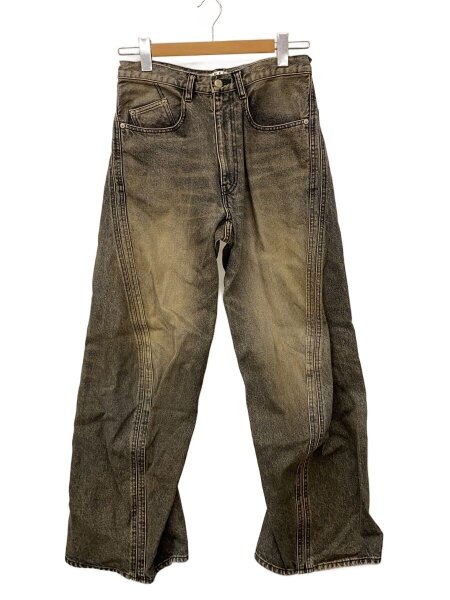 NVRFRGT(ネヴァーフォーゲット) / 3D Twisted Wide Leg Jeans/ボトム/1 