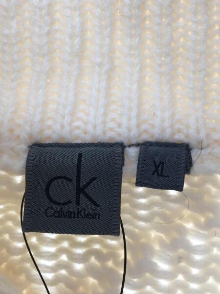 Calvin Klein(カルバンクライン) / ショールカラーカーディガン/XL 