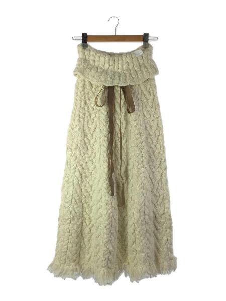 THE Dallas(ザダラス) / ロングスカート/2/ウール/アイボリー | 古着の  