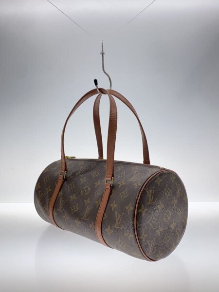 LOUIS VUITTON◇1)パピヨン30_モノグラム・キャンバス_BRW/PVC/BRW