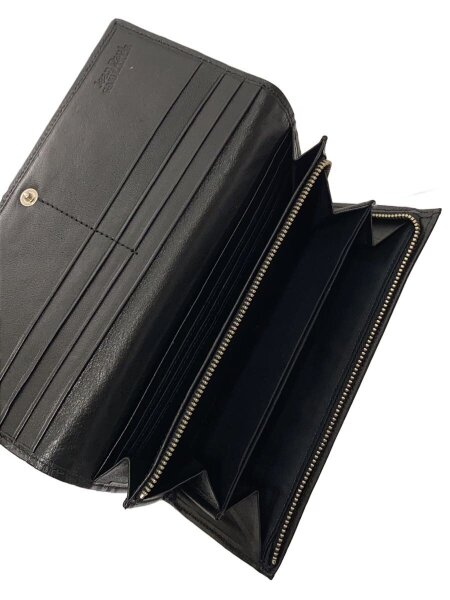 Jean Paul Gaultier(ジャンポールゴルチエ) / 長財布/レザー/BLK 