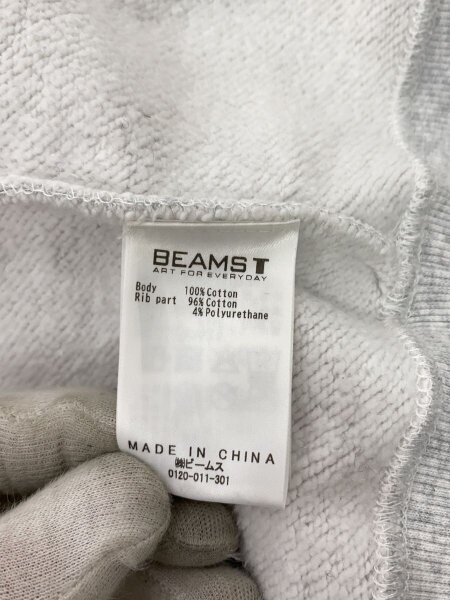 BEAMS T(ビームスティー) / スウェット/XL/コットン/GRY/無地// | 古着 
