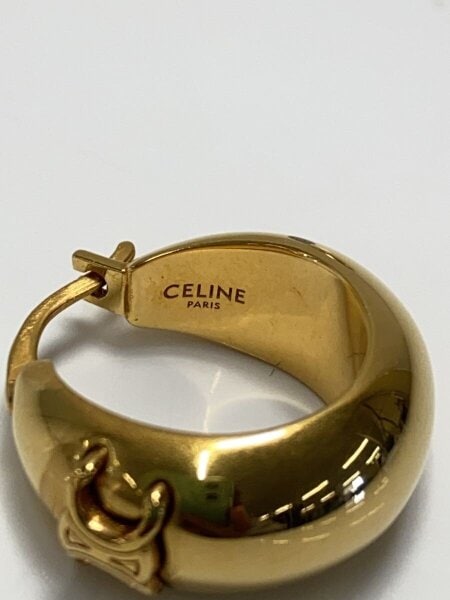 CELINE(セリーヌ) / トリオンフボールドフープ/両耳/LARGE/ピアス