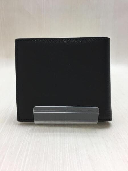 PRADA(プラダ) / SAFFIANO PRINT/2つ折り財布/ブラック/黒/美品/2MO738 