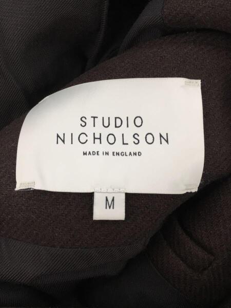 STUDIO NICHOLSON / コート/S/ウール/BRW/無地/SNIM-679// STUDIO NICHOLSON(スタジオニコルソン) / 22AW/コート/M/ウール/BRW