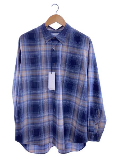 WELLDER(ウェルダー) / 長袖シャツ/4/ウール/GRY/チェック 