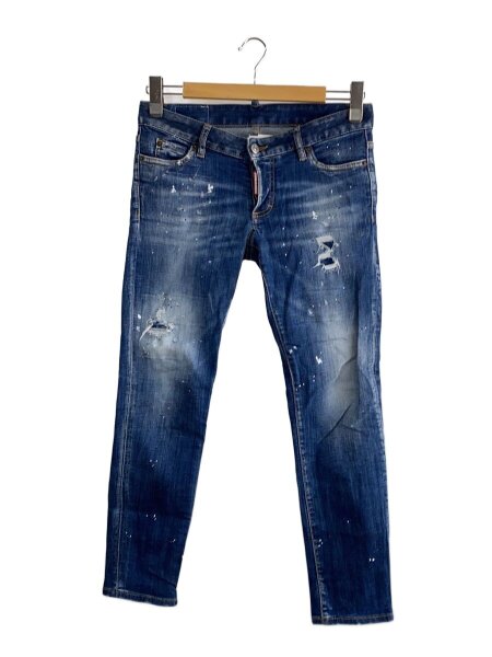 人気商品】dsquared2/ストレッチ/デニム/パンツ/ペイント加工 D726 