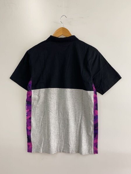 A BATHING APE(アベイシングエイプ) / ポロシャツ/L/コットン/BLK