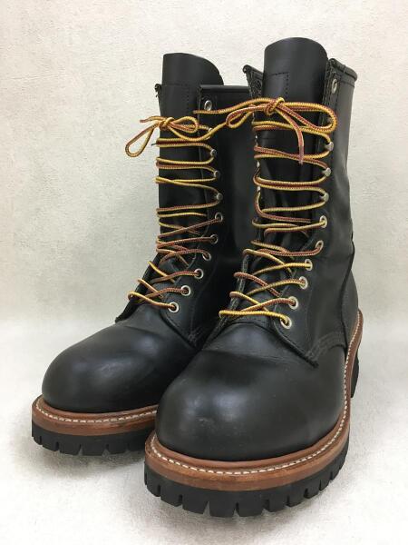 RED WING(レッドウィング) / ロガーブーツ/27cm/ブラック/レザー/8210 