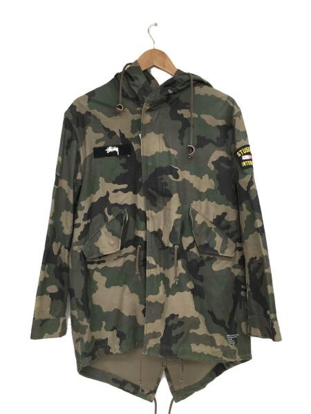 STUSSY(ステューシー) / モッズコート/M/コットン/KHK/カモフラ | 古着