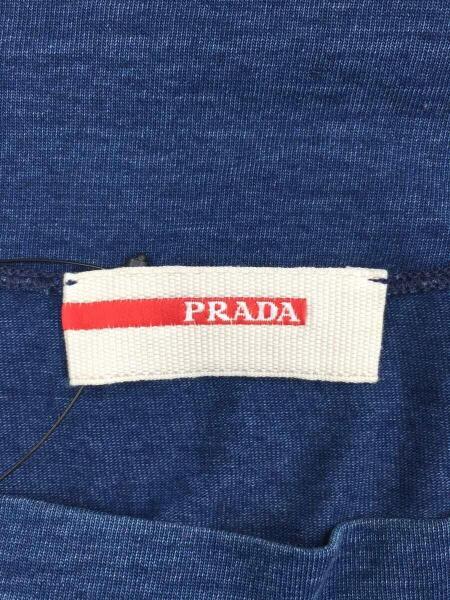 PRADA(プラダ) / ボートネックカットソー/長袖カットソー/M/コットン 