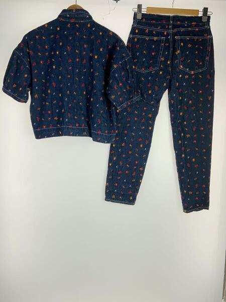 X-girl(エックスガール) / EMBROIDERED FLOWER SHIRT/セットアップ/2 