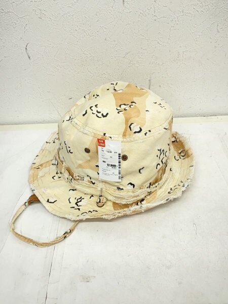 Tonari no Zingaro(トナリノジンガロ) / Camouflage Damage Bucket Hat 