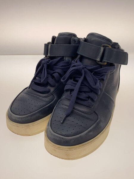 CELINE(セリーヌ) / ハイカットスニーカー/36/ネイビー/レザー 