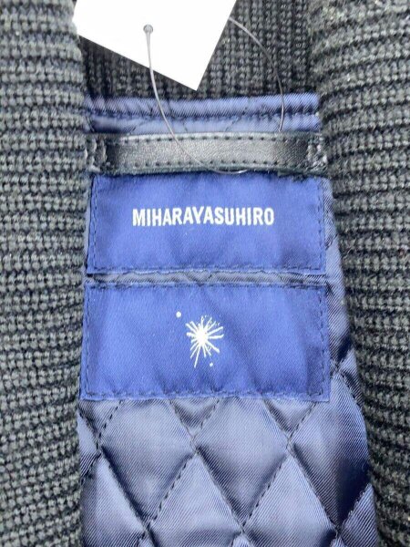 MIHARA YASUHIRO(ミハラヤスヒロ) / ショールカラーレザースタジャン 