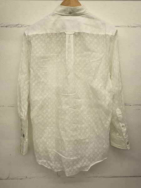 LOUIS VUITTON(ルイヴィトン) / 23AW/シルク混/長袖ブラウス/34