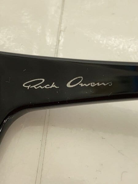 Rick Owens(リックオウエンス) / サングラス/--/プラスチック/BLK/BLK