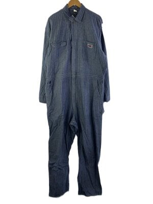 BIGMAC◆オーバーオール/30/コットン/IDG/ヒッコリー/古着/中古 BIGMAC ビックマック ⁄ OVERALL オーバーオール (USED ユーズド)